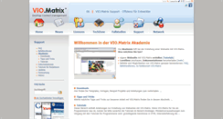 Desktop Screenshot of akademie.viomatrix.de